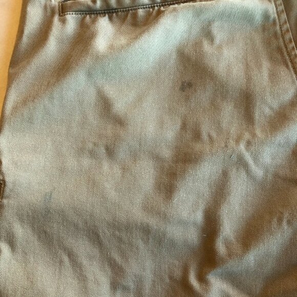 FOX Racing Taupe Flat Front Bermuda Shorts Size 32 - Picture 7 of 11